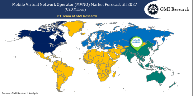 Mobile Virtual Network Operator (MNVO) Market regional
