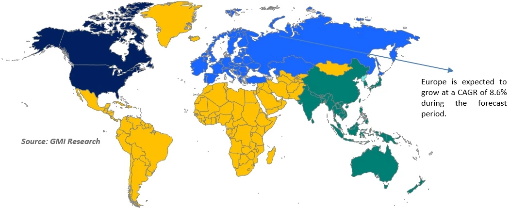 Global Artificial Tendon and Ligament Market Revenue, by Region, 2017